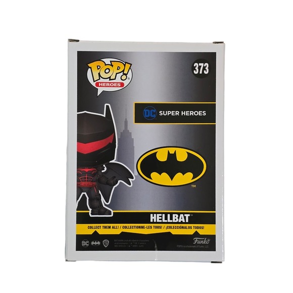 DC Comics Funko Pop! Hellbat #373 NIB - Picture 2 of 2